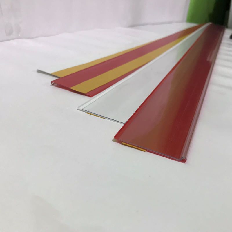 

Label Harga Tempel Doubletape Warna Merah Putih Clear