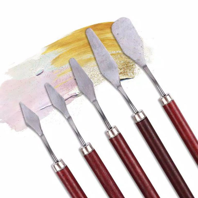 

5Pcs Pisau Palette importuntuk dekorasi Buttercream kentang cat lukis dll v Z3X9