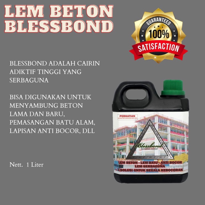 

LEM BETON LEM BATU LEM SERBAGUNA LEM ANTI BOCOR MERK BLESSBOND o D5V3