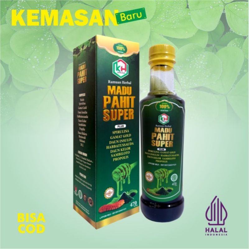 

Madu Pahit Hijau Plus Khalifah 470g