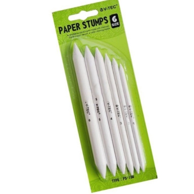 

VTEC Paper Stumps Set VTEC 6 Type PS 156 Paper Pencils Paper Stump t S8Y7