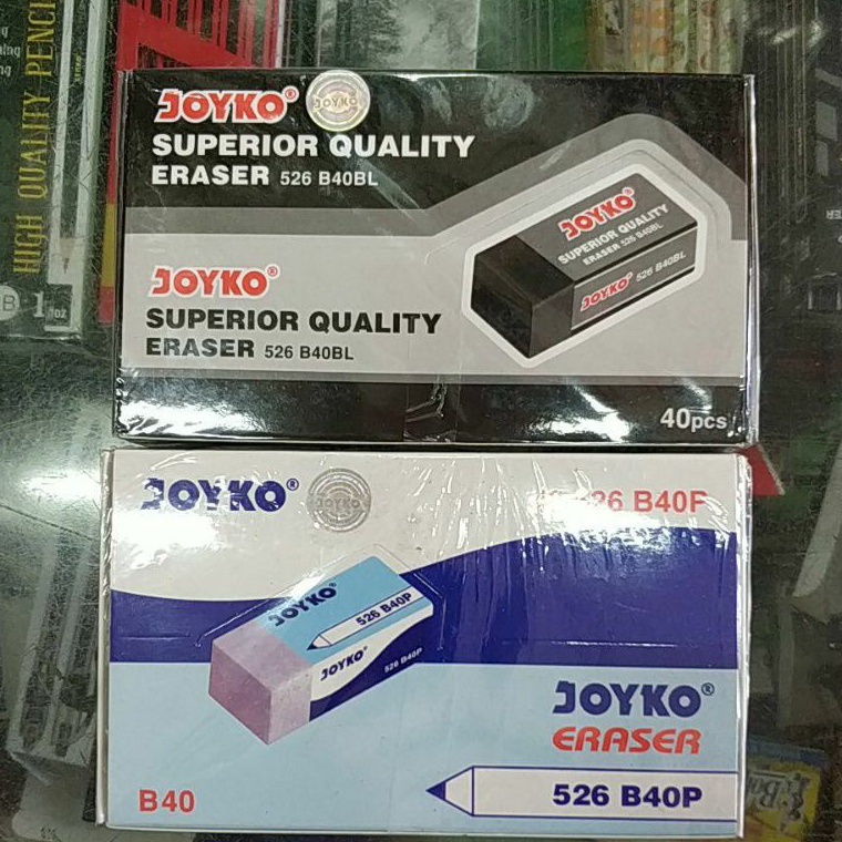

Penghapus pensil eb 4 putih Hitam isi 4 pcs r X2T8