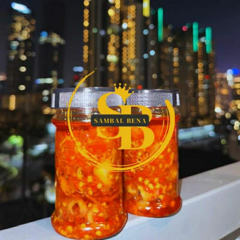 

sambal BENA - baby cumi asin (sambalnya anak muda medan)