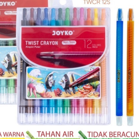 

Crayon Putar Joyko 12 Warna Panjang n U5R3