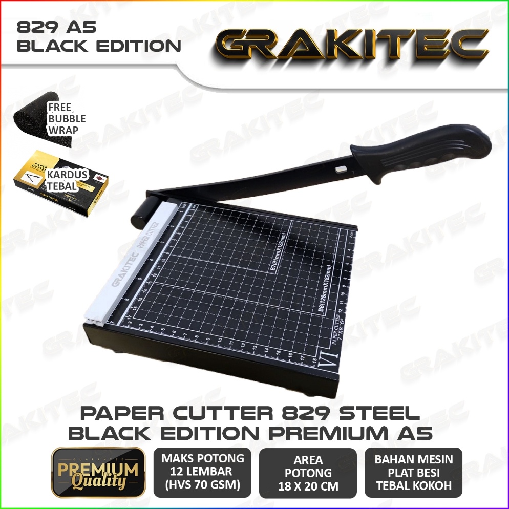 

Paper Cutter Mini A5 Premium Alat Potong Kertas Mesin Pemotong Kertas e I2P8