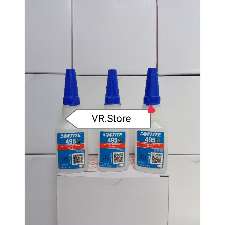 

COD Lem 495 lem super karet plastiklogam 2gr ORIGINAL Ada barcode nya q PA9