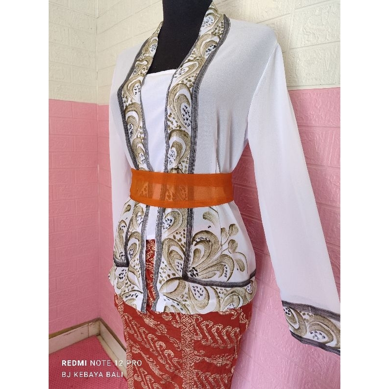 Kebaya jadi lukis//kebaya lukis handmade