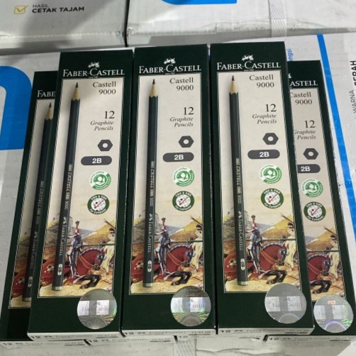

Pensil 2B Staedtler FaberCastell 9 Pensil Ujian 2B Faber ASLI v U7H2