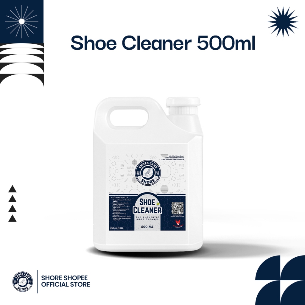 SHORE SHOES & CARE - SHOE CLEANER - VARIAN 500ML
