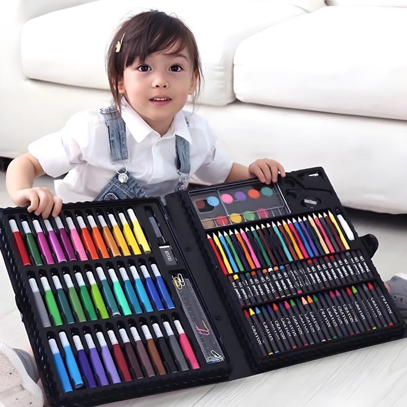 

KODE I19I ART SET Crayon Set 15pcs Pensil Warna Gambar Alat Tulis Lukis Melukis ATK Crayon Set 15pcs Krayon Mewarnai Anak 15pcs 28pcs Pensil Warna Set 15pcs