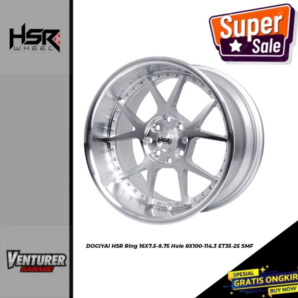velg celong brio corolla mazda2 confero livina kijang twincam murah ring 16 HSR dogiyai