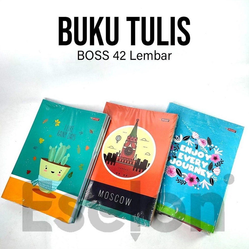 

6pcs Buku Tulis BIG BOSS Garis 42lbr Buku Tulis BIG BOSS n ZK3