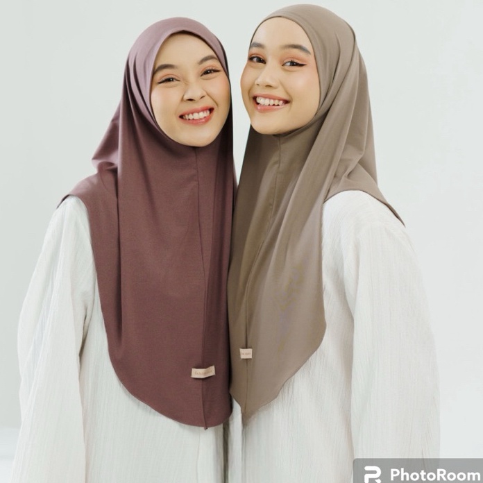 Langka Hijab instan jersey jilbab bergo instan jersey premium