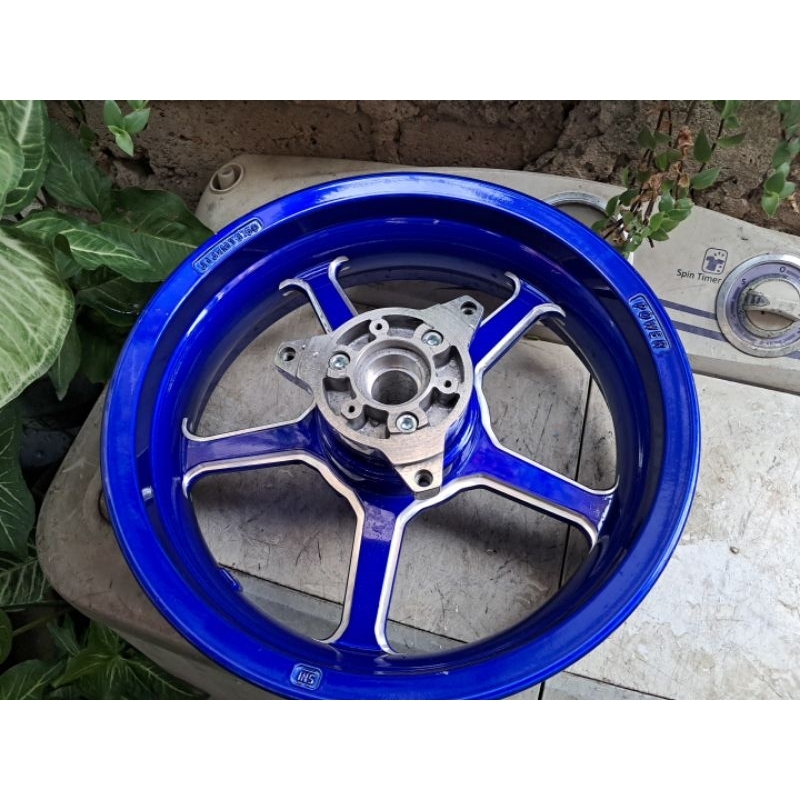 velg power motegi nmax New n Max New pelek yamaha depan kelengkapannya sesuai difoto layak pakai no