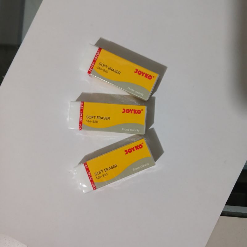

(1 pc) Penghapus Joyko Besar / Soft Eraser B-20