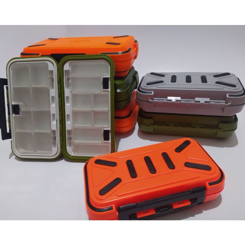 Top Arrival  Box Pancing Kotak Aksesoris Alat Pancing Waterproof Anti Air Untuk MINNOW  KAIL  SOFTLU