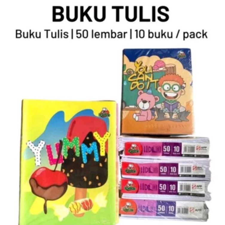 

KODE V42K 1pak 1 BUKU TULIS PENDEK DODO 5LBR