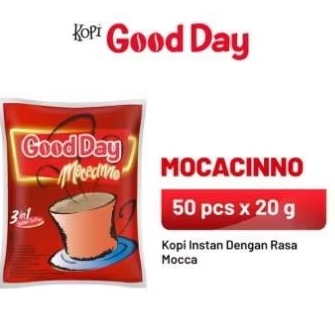 

Good Day Moccacino 1 Bag isi ( 50 x 20 ) Gram