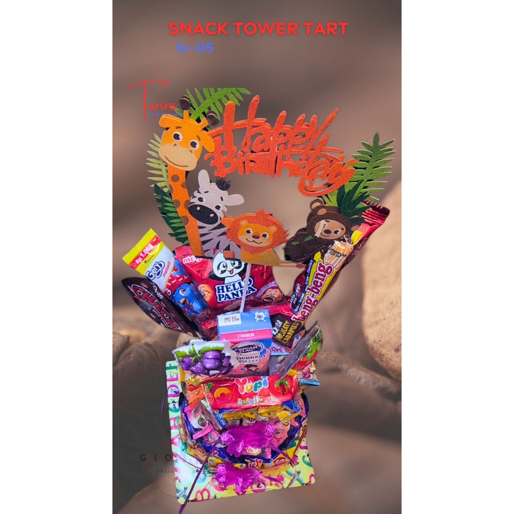 

Snack tower, snack cake (sr-05)