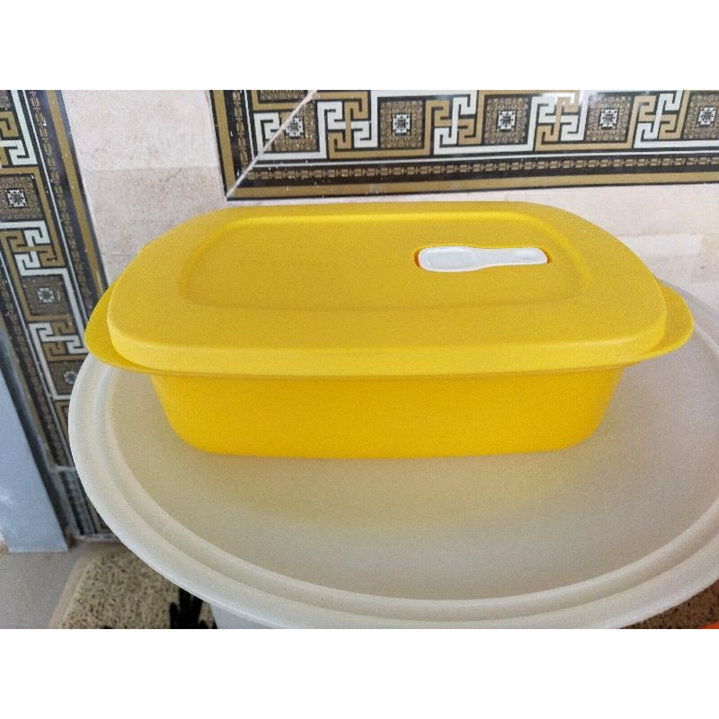 tempat bekal makan remaja dewasa byo tanpa sekat 1 liter tupperware second preloved