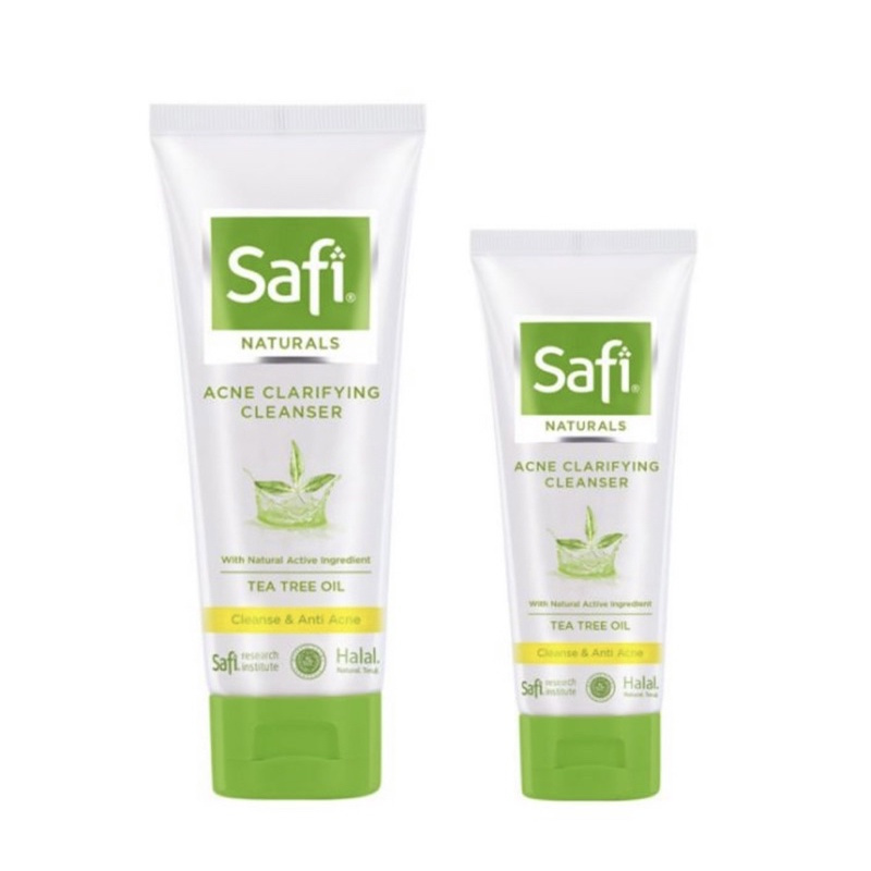 [FF 50gr | 100gr] Safi Naturals Acne Clarifying Cleanser | Face Wash