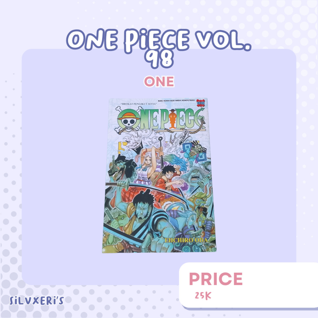 Komik Manga One Piece Vol. 98 Second Preloved