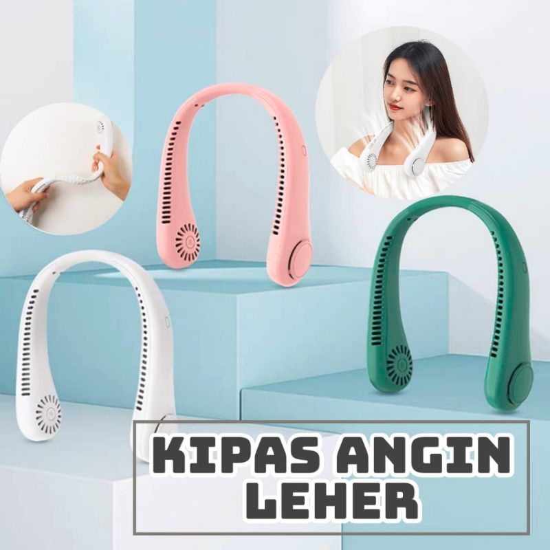kipas angin gantung leher portable