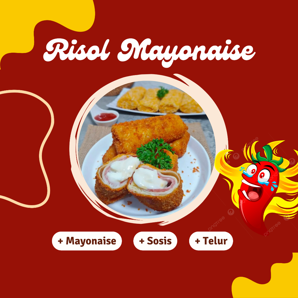 

Risol Mayonaise Isi Smoke Beef