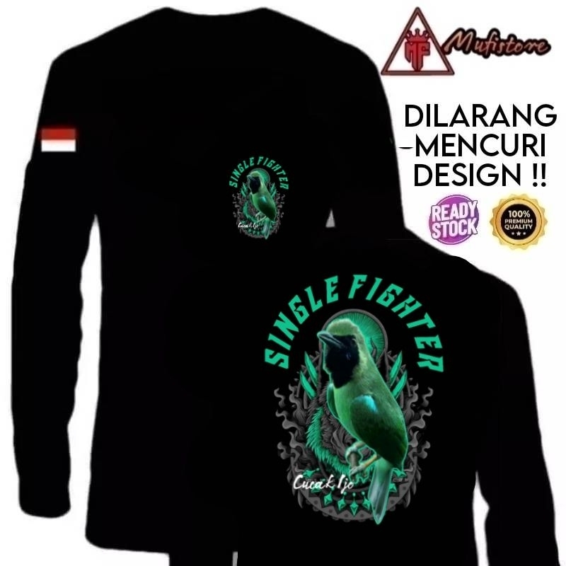 KAOS CUCAK IJO BAHAN ADEM BISA KASIH NAMA