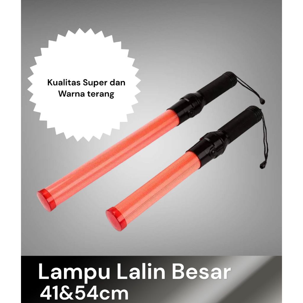 Lampu Lalin Parkir besar / Traffic Senter Tongkat Parkir