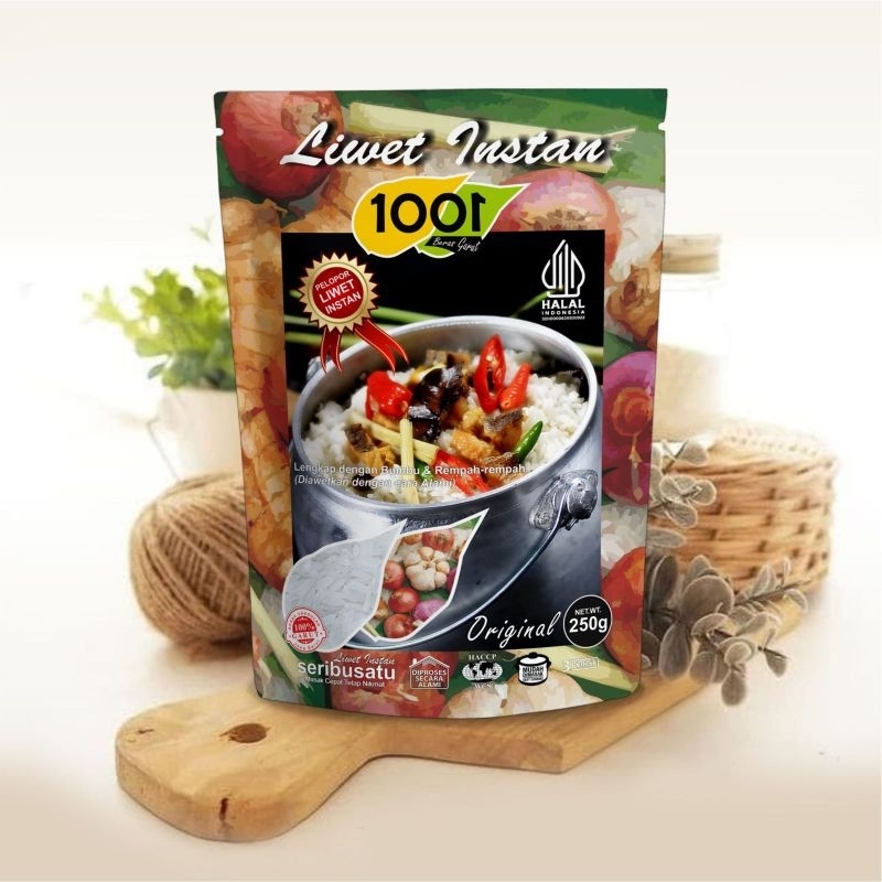 

Nasi liwet rasa original