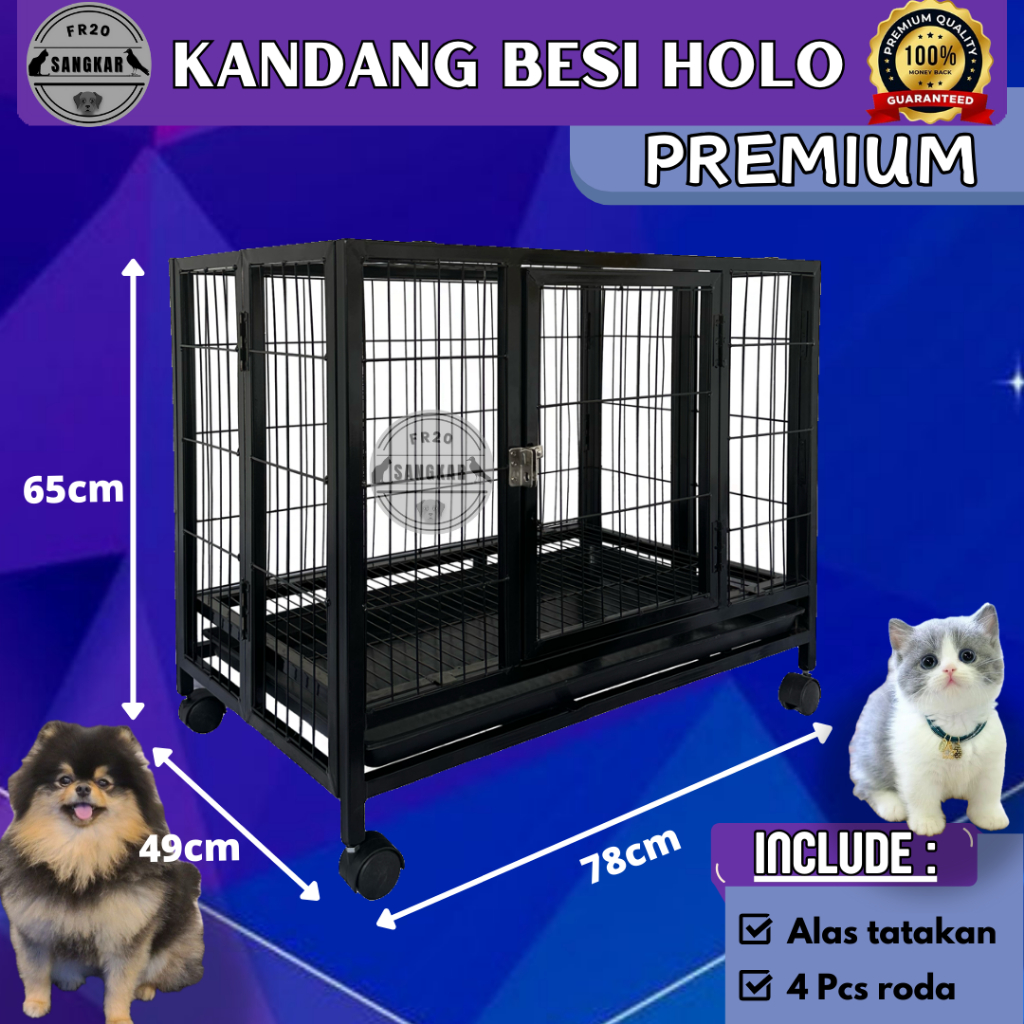 KANDANG KUCING & ANJING BESI HOLLOW  PREMIUM QUALITY