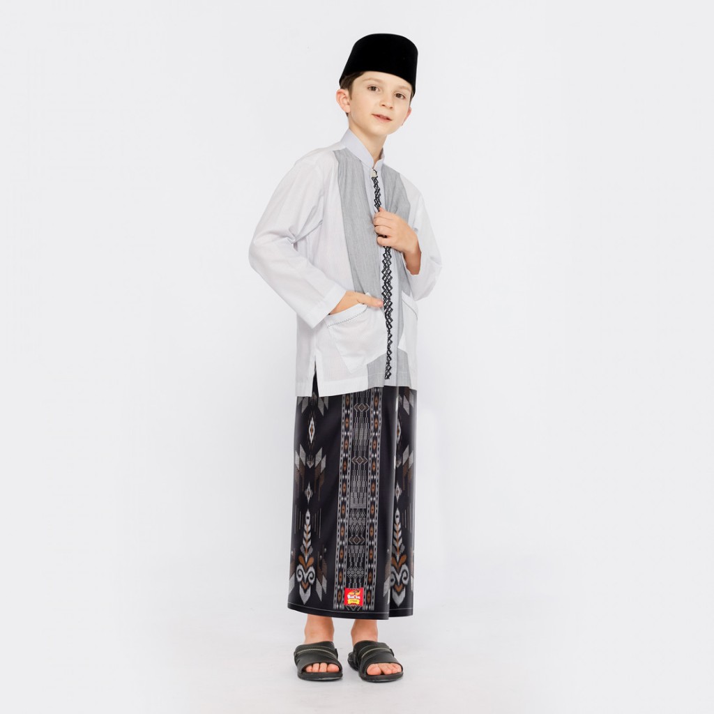 Sarung ATLAS Junior Kembang motif Mix