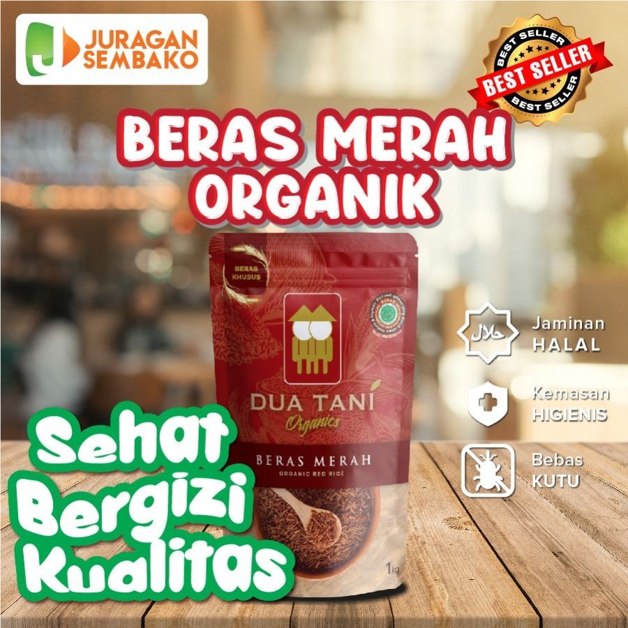 

Beras Merah Organik Dua Tani 1kg