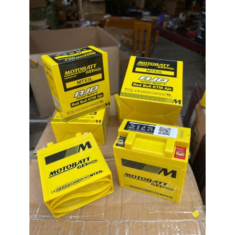 AKI KERING MOTOBATT RXKING RXK RXSPESIAL NINJA R, MTX3L ORIGINAL