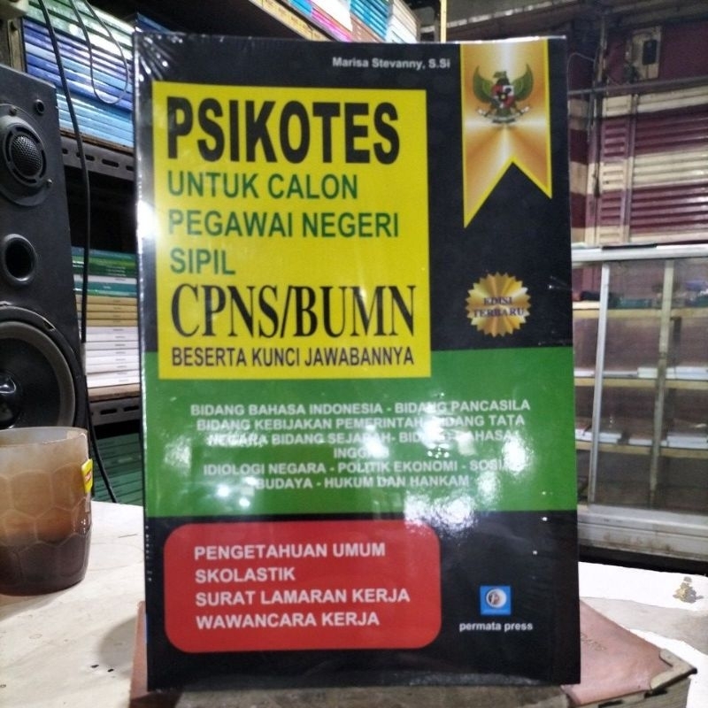 BUKU PSIKOTES UNTUK CALON CPNS/BUMN BESERTA KUNCI JAWABAN.