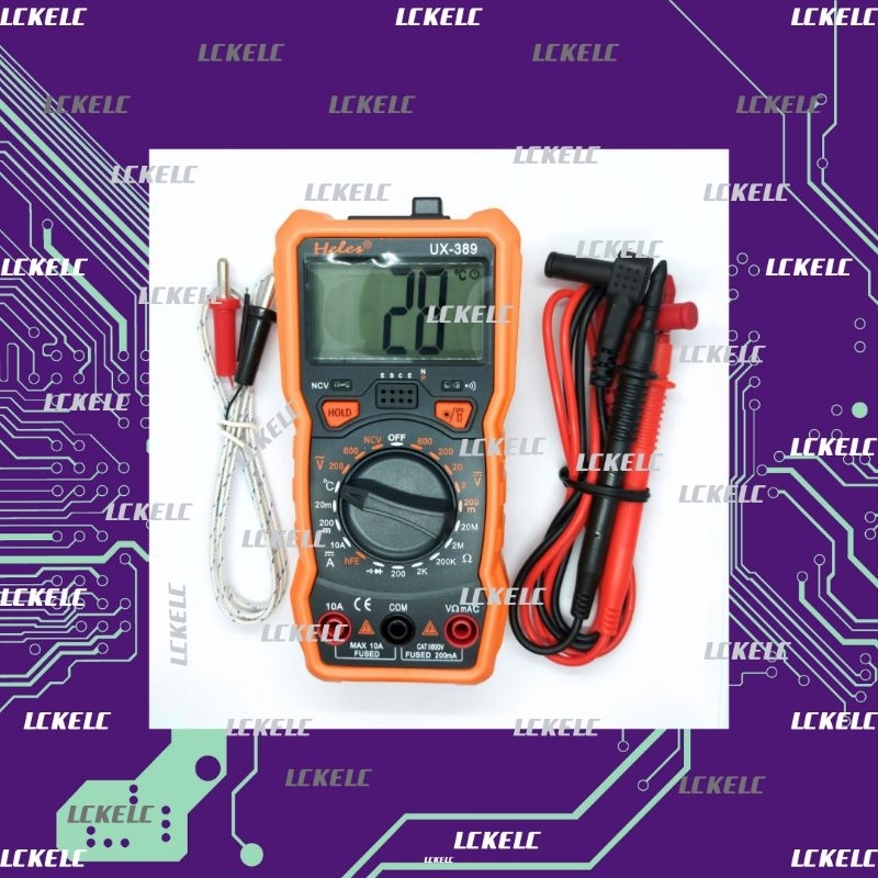 MULTITESTER DIGITAL HELES UX 389
