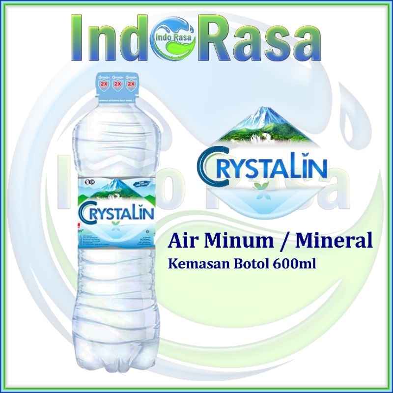 

Crystalin Air Minum Mineral Botol 600ml