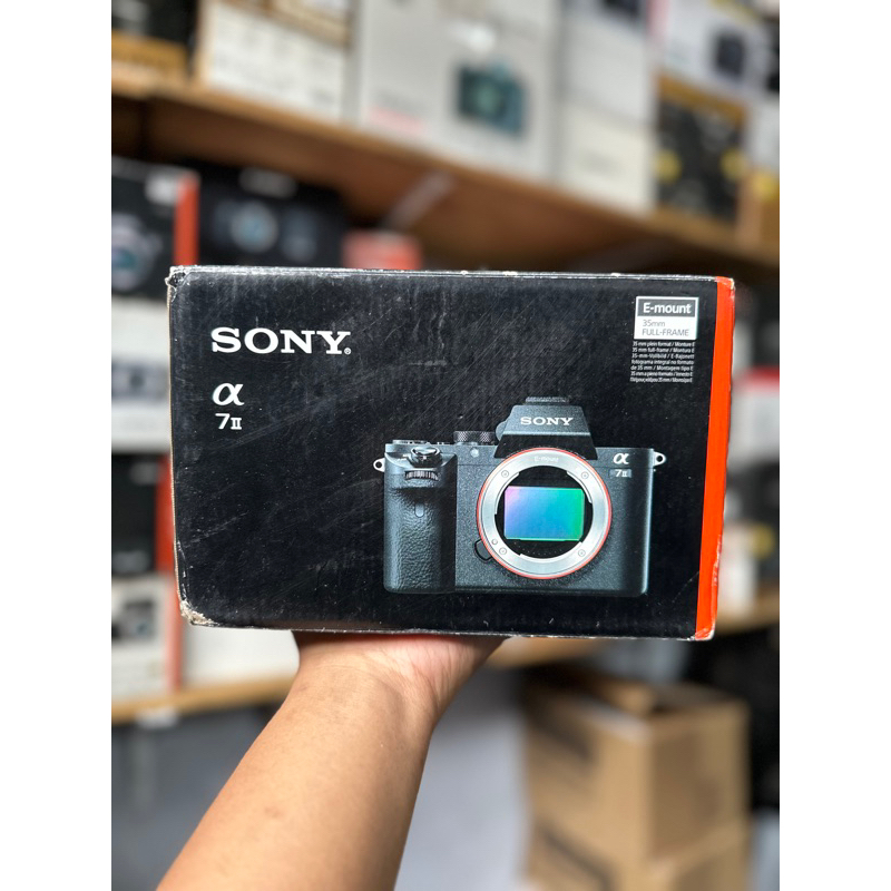BOX BEKAS SONY A7 mark ii termurah di shopee