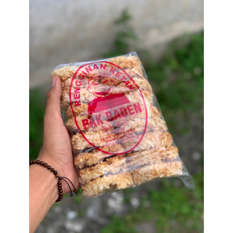 

Snack Radens Rengginang Manis