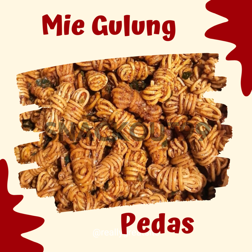 

Mie Gulung Pedas Daun Jeruk 250 gram - 1 kg Termurah Terenak