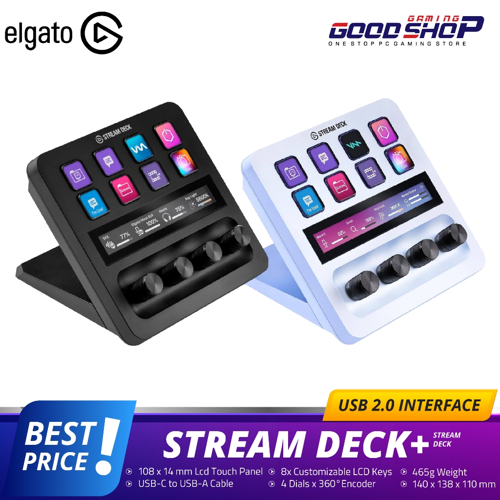 Elgato Stream Deck+ / Stream Deck Plus