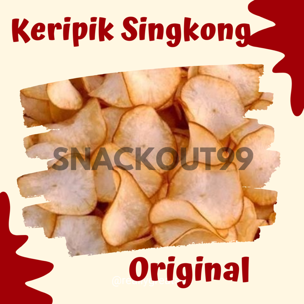 

Keripik Singkong Original 500 gram Termurah Terenak