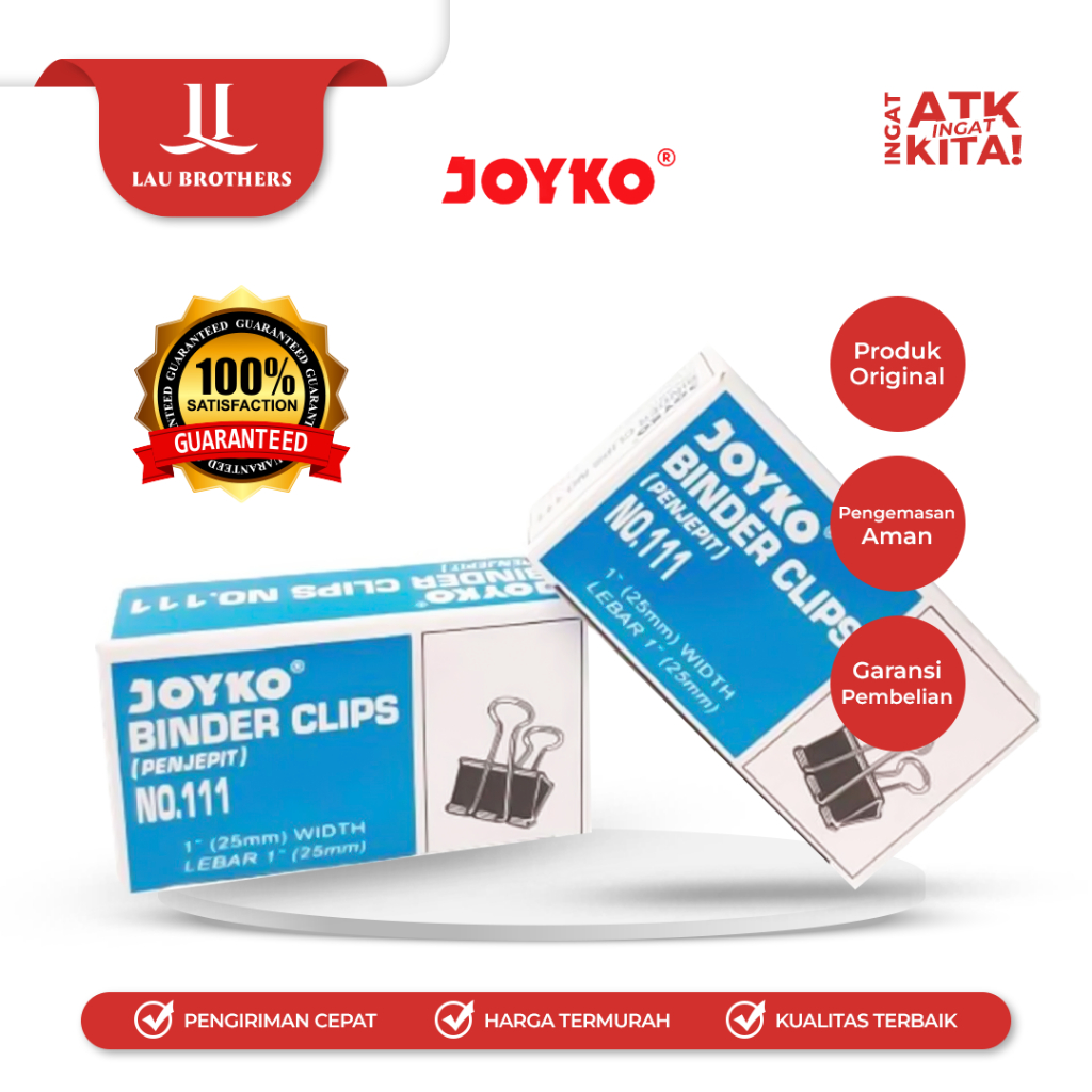 

JOYKO BINDER CLIP NO.111 (1DUS)