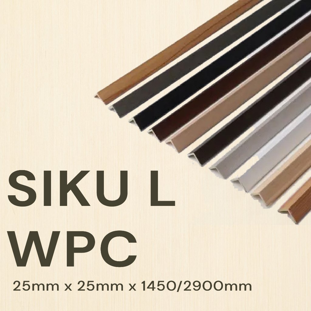 SIKU L WPC / PVC LIS TANGGA TEBAL