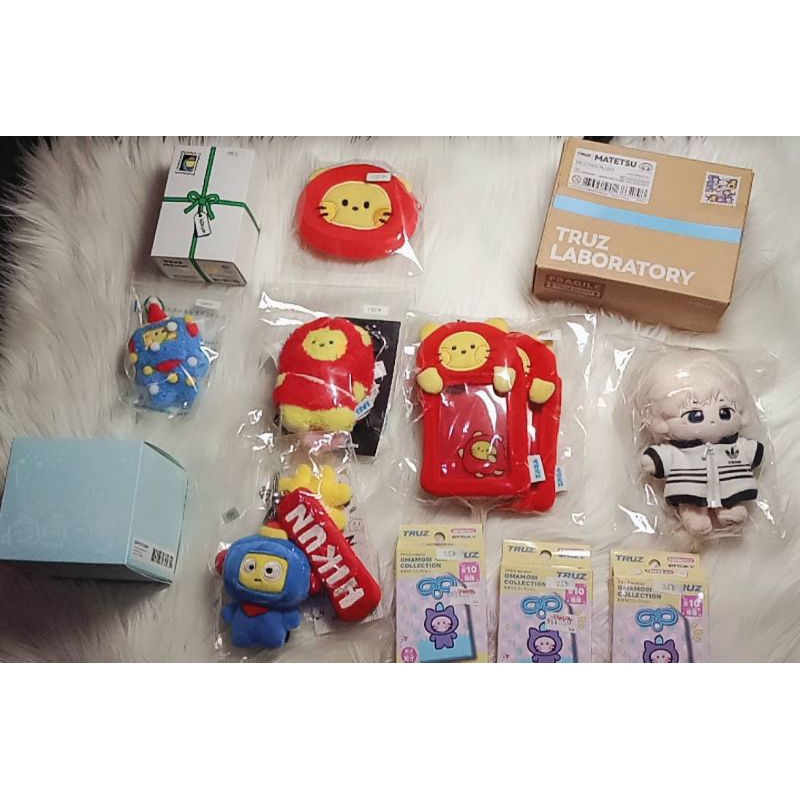 [Ready Stock] Truz Hikun Lawoo Matetsu Asahi Meunghi Doll Minisure Mini Minini Coin Case Cahol Jewel