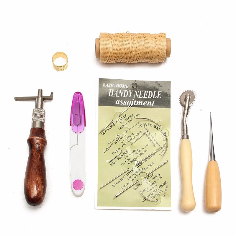 Set Peralatan Jahit Bahan Kulit