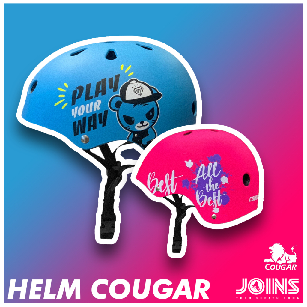 Helm Sepatu Roda Anak Cougar MT09