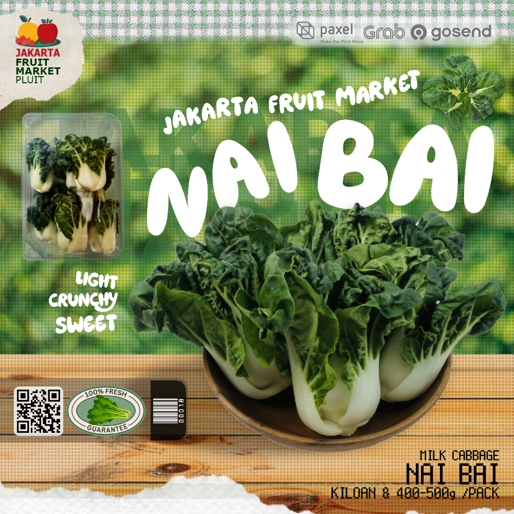 

MILK CABBAGE / NAI BAI / TOPAI / SAWI KERITING sayur import