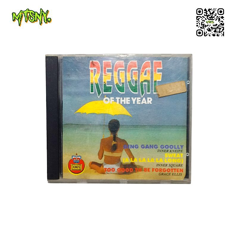 CD Musik Kompilasi Band Reggae of The Year 90s Vintage Lawas Jadul
